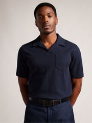 Ted Baker Black Wizerd Double Keeper Leather Belt - Image 5 of 5