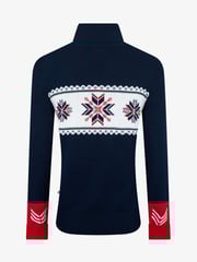 The Little Tailor Snowflake Slim Fit Christmas Jumper - Image 5 of 7