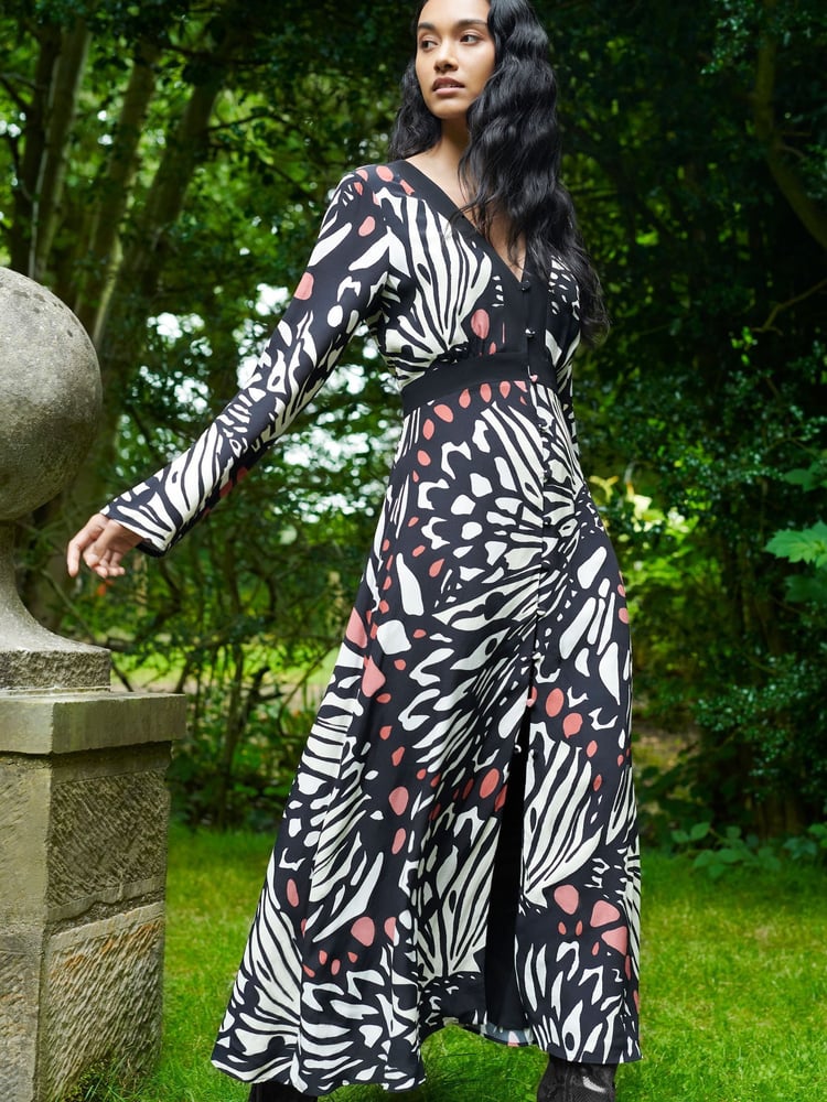 Ro&Zo Black Dress - Image 1 of 6