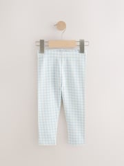 Blue Ribbed Leggings 3 Pack (3mths-7yrs) - Image 2 of 7