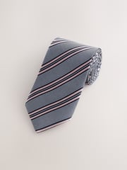 Neutral Silk Design Tie - Image 1 of 4