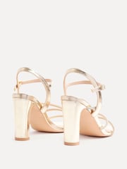 Linzi Gold Matilda Diamante Block Heeled Sandals - Image 5 of 5