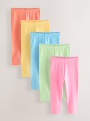 Multi Leggings 5 Pack (3mths-7yrs) - Image 1 of 3