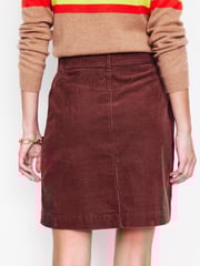 Boden Brown Estella Cord Skirt - Image 3 of 5