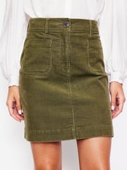 Boden Green Estella Cord Skirt - Image 3 of 5