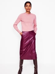 Boden Pink Scalloped Jumper - Image 4 of 6