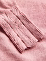 Boden Pink Scalloped Jumper - Image 6 of 6