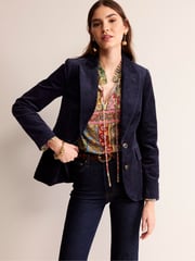 Boden Blue Marylebone Cord Blazer - Image 1 of 6