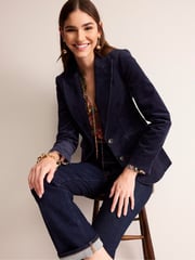 Boden Blue Marylebone Cord Blazer - Image 4 of 6