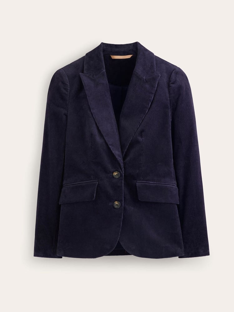 Boden Blue Marylebone Cord Blazer - Image 6 of 6