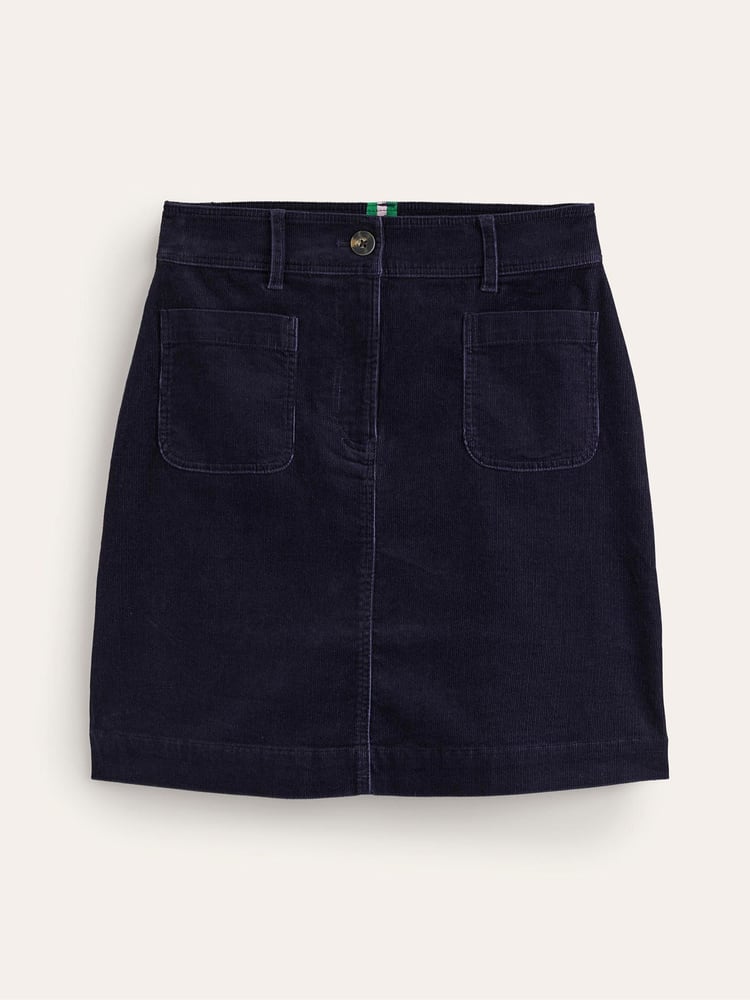 Boden Blue Estella Cord Skirt - Image 5 of 5