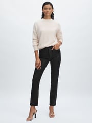 Paige Coated Straight-Leg Jeans - Image 1 of 7