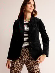 Boden Black Marylebone Cord Blazer - Image 1 of 6