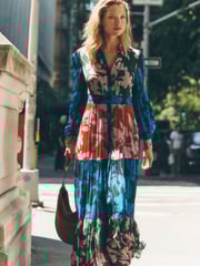Boden Brown Occasion Maxi Shirt Dress - Image 1 of 5