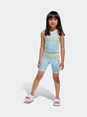adidas originals Blue Cycling Shorts Set - Image 1 of 8