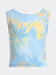 adidas originals Blue Cycling Shorts Set - Image 7 of 8