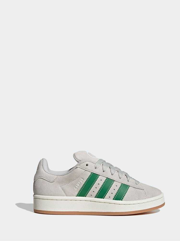 adidas Grey Junior Campus 00s Trainers - Image 1 of 9