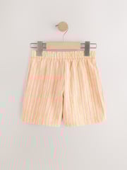Multi Blue/Pink 100% Cotton Shorts 2 Pack (3-16yrs) - Image 3 of 6