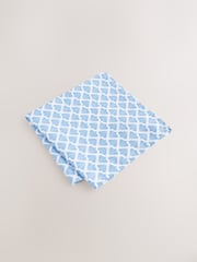 Blue Tie and Pocket Square Set - Image 4 of 4
