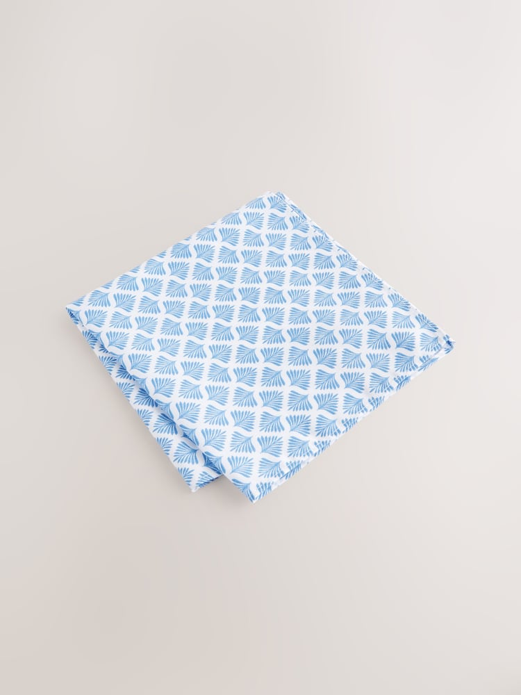 Blue Tie and Pocket Square Set - Image 4 of 4