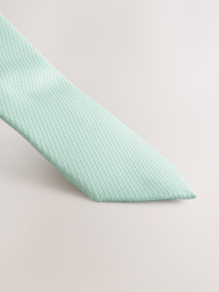 Green Tie and Pocket Square Set - Image 2 of 4
