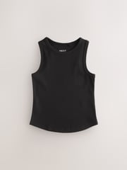 Black Rib Vest (3-16yrs) - Image 4 of 7