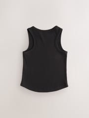Black Rib Vest (3-16yrs) - Image 5 of 7