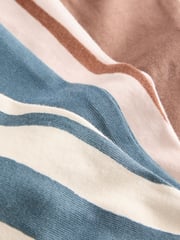 Blue/Brown Bear Stripe Pyjamas 2 Pack (9mths-10yrs) - Image 4 of 5