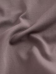 Taupe Pink Long Sleeve Scoop Bodycon Soft Touch Polyamide Midi Dress - Image 7 of 7