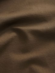 Green Khaki Polyamide Soft Touch Sleeveless Scoop Neck Midi Dress - Image 7 of 7