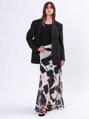 Religion Natural Aurora Maxi Skirt in Hand-Painted Prints - Image 4 of 6