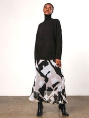 Religion Natural Aurora Maxi Skirt in Hand-Painted Prints - Image 6 of 6