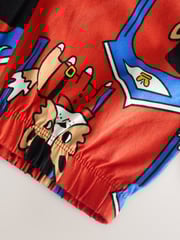 Red/Navy/White Short Pyjamas 3 Pack (9mths-8yrs) - Image 7 of 8