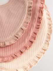 Pink Baby Bibs 3 Pack - Image 6 of 6