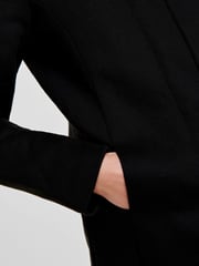 Schwarz - Only Eleganter Mantel mit Kapuze - Bild 7 von 8