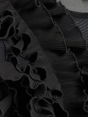 River Island Black Frill Long Sleeve Bodies - Image 6 of 6