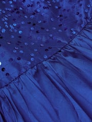Monsoon Blue Petalova Sequin Prom Dress - Image 3 of 3