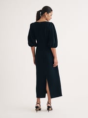 Nobodys Child Black Hannah Plain Midaxi Dress - Image 2 of 4