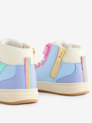 Little Bird by Jools Oliver Multi Star Hi-Top Trainers - Image 4 of 5