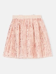 Angel & Rocket Pink Elle Sequin Skirt - Image 4 of 5