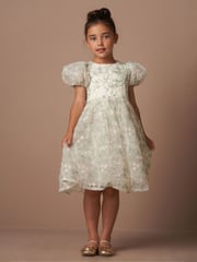 Angel & Rocket Green Eva Embellished Tulle Dress - Image 1 of 7