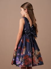 Angel & Rocket Blue Sequin Bow Claudia Dress - Image 2 of 6