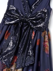 Angel & Rocket Blue Sequin Bow Claudia Dress - Image 6 of 6
