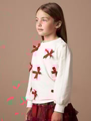 Angel & Rocket Natural Ruby Bow T-Shirt - Image 2 of 5