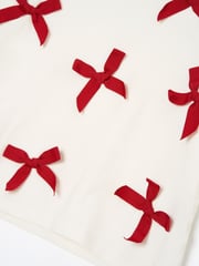 Angel & Rocket Natural Ruby Bow T-Shirt - Image 5 of 5