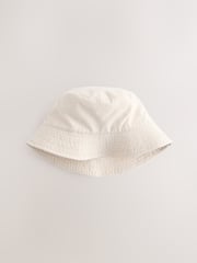 Ecru/Pink Bucket Hats 2 Pack (3mths-16yrs) - Image 3 of 5