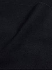 Ted Baker Black Lounia Fluted Sleeves Knitted Bodycon Midi Dress - Image 5 of 6