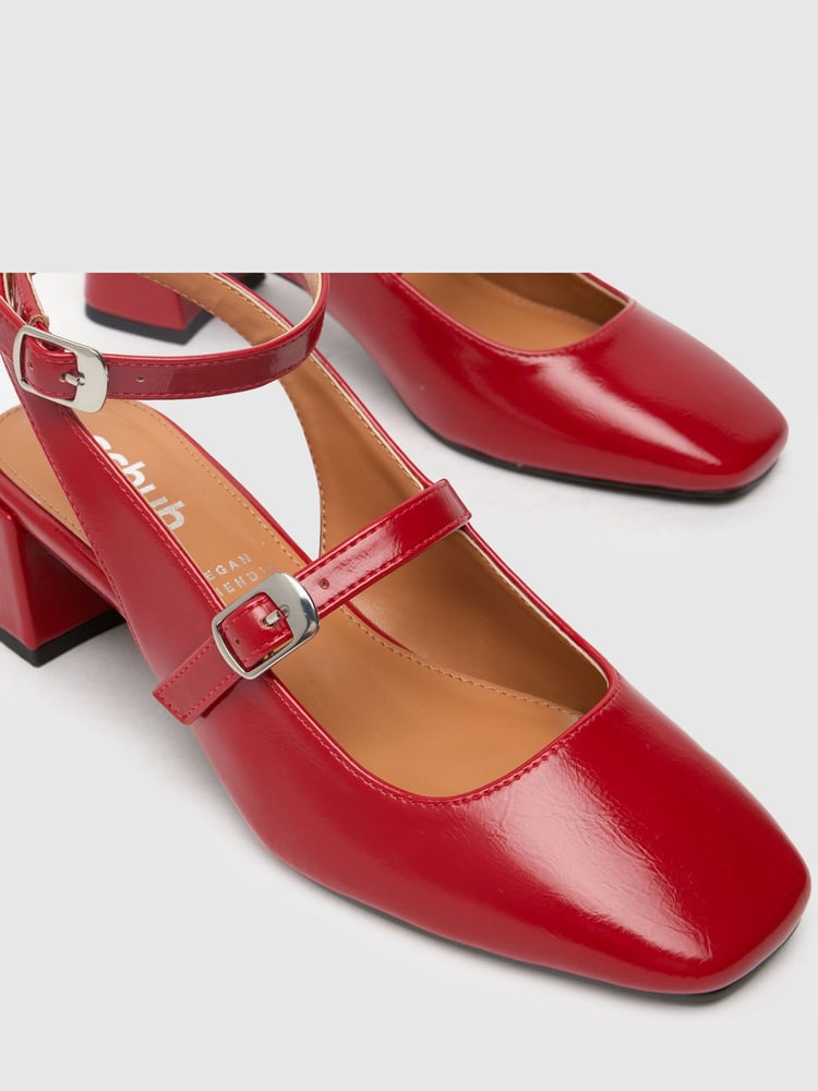 Schuh Shannon Block Heel Mary Jane Shoes - Image 4 of 4