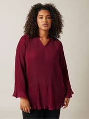 Evans Pleated Blouse - Image 1 of 5