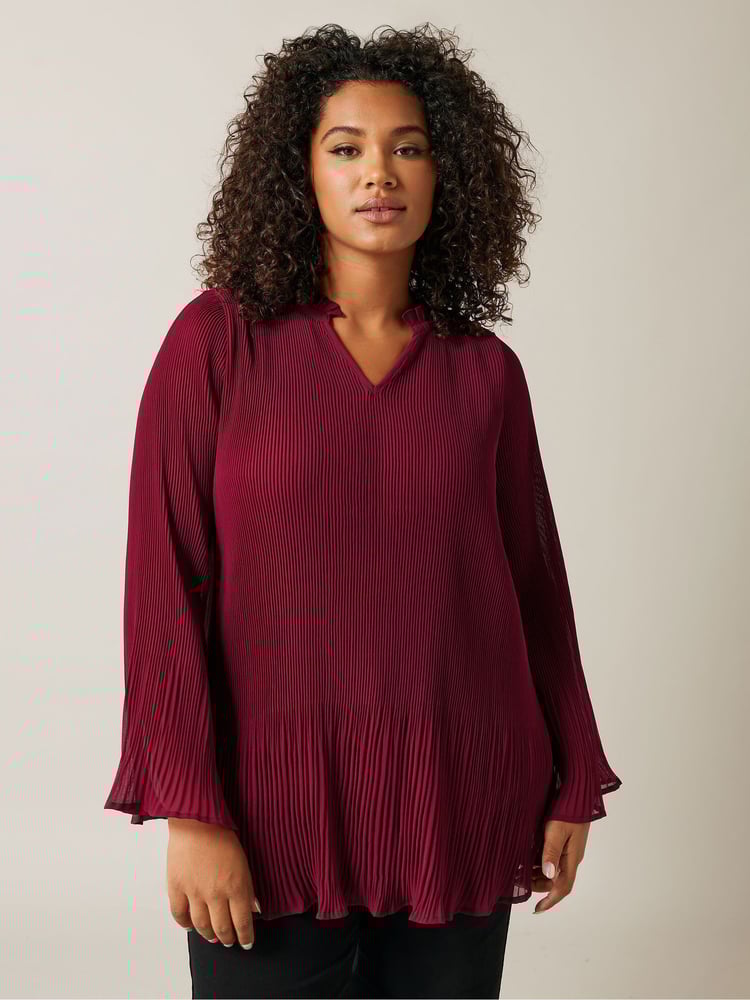 Evans Pleated Blouse - Image 1 of 5